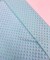 Ice Blue Minky Dot Fabric by the Yard, 60" Wide Ultra-Soft Plush Minky Fabric for Baby Blankets, Nursery Decor, Plush Toys & Sewing
